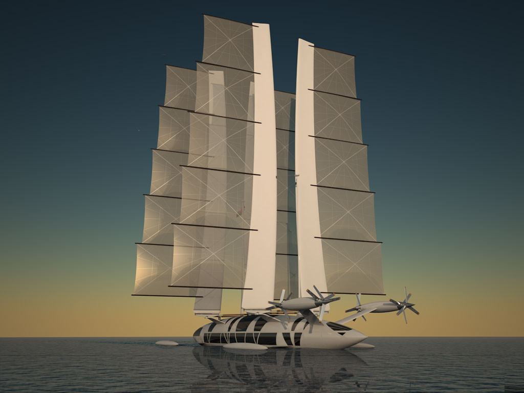 octuri flying yacht