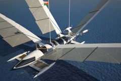 The flying yacht di Octuri