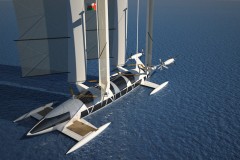 The flying yacht di Octuri